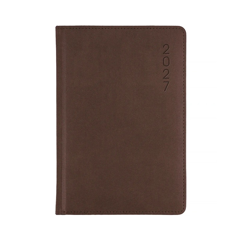 Щоденник 2027 Axent Classic Milano 8845-27-4-A, 145*210, слп/т коричневий